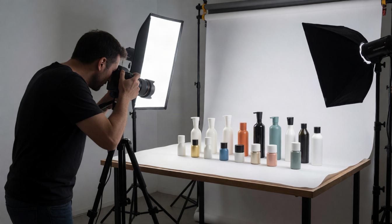 Product photos for small brands